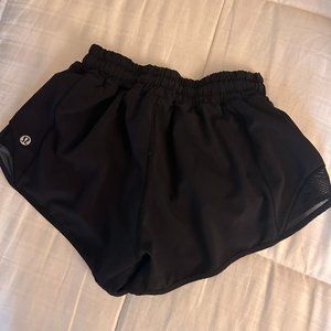 Lulu Lemon Size 2 Black Shorts